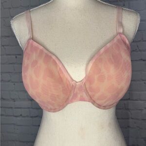 {Victoria’s Secret} Pink Leopard Print Women's Bra